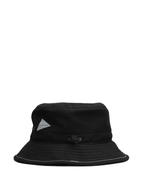 and Wander logo-print bucket hat