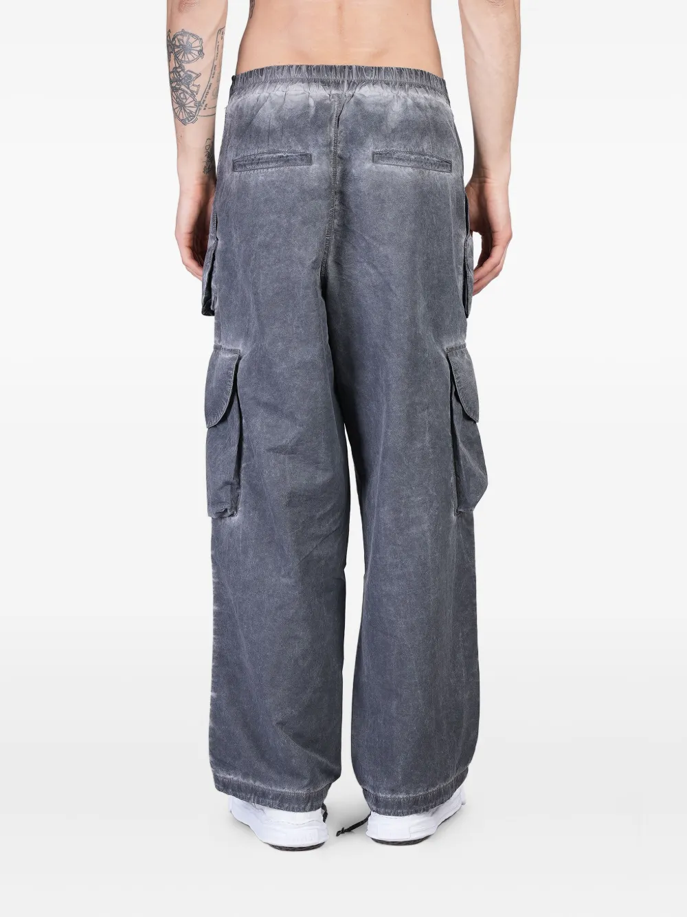 A Paper Kid Cargo broek Grijs