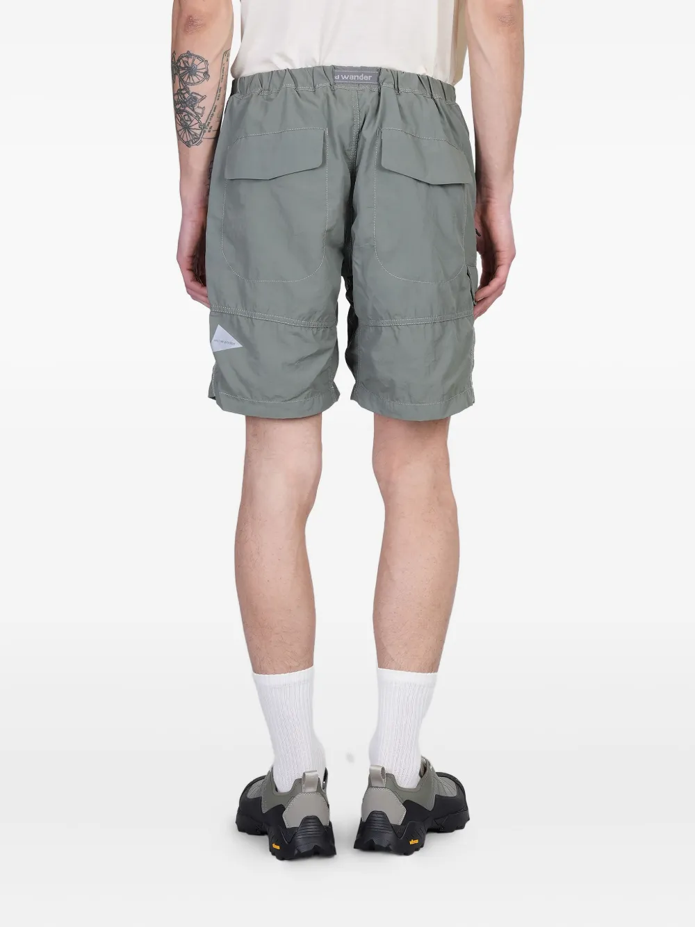 and Wander Shorts met ceintuur Grijs