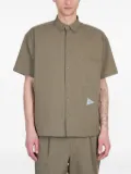 and Wander seersucker shirt - Green
