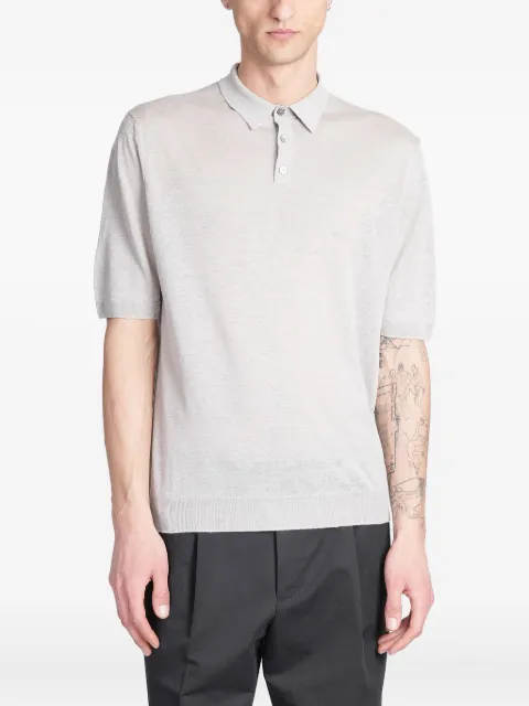 Ballantyne fine-knit polo shirt