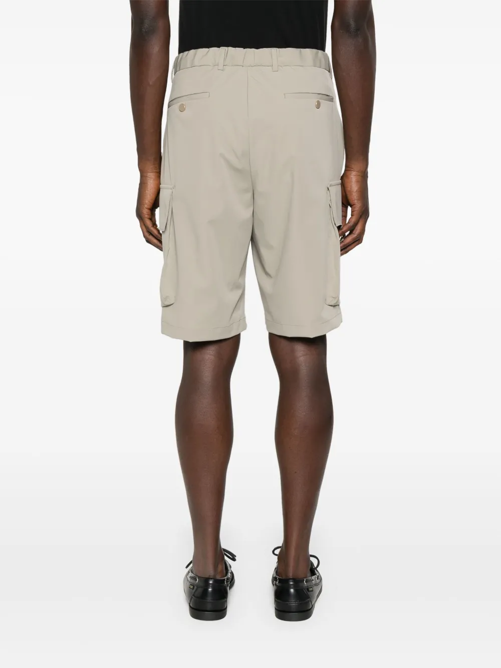Briglia 1949 cotton cargo shorts Beige