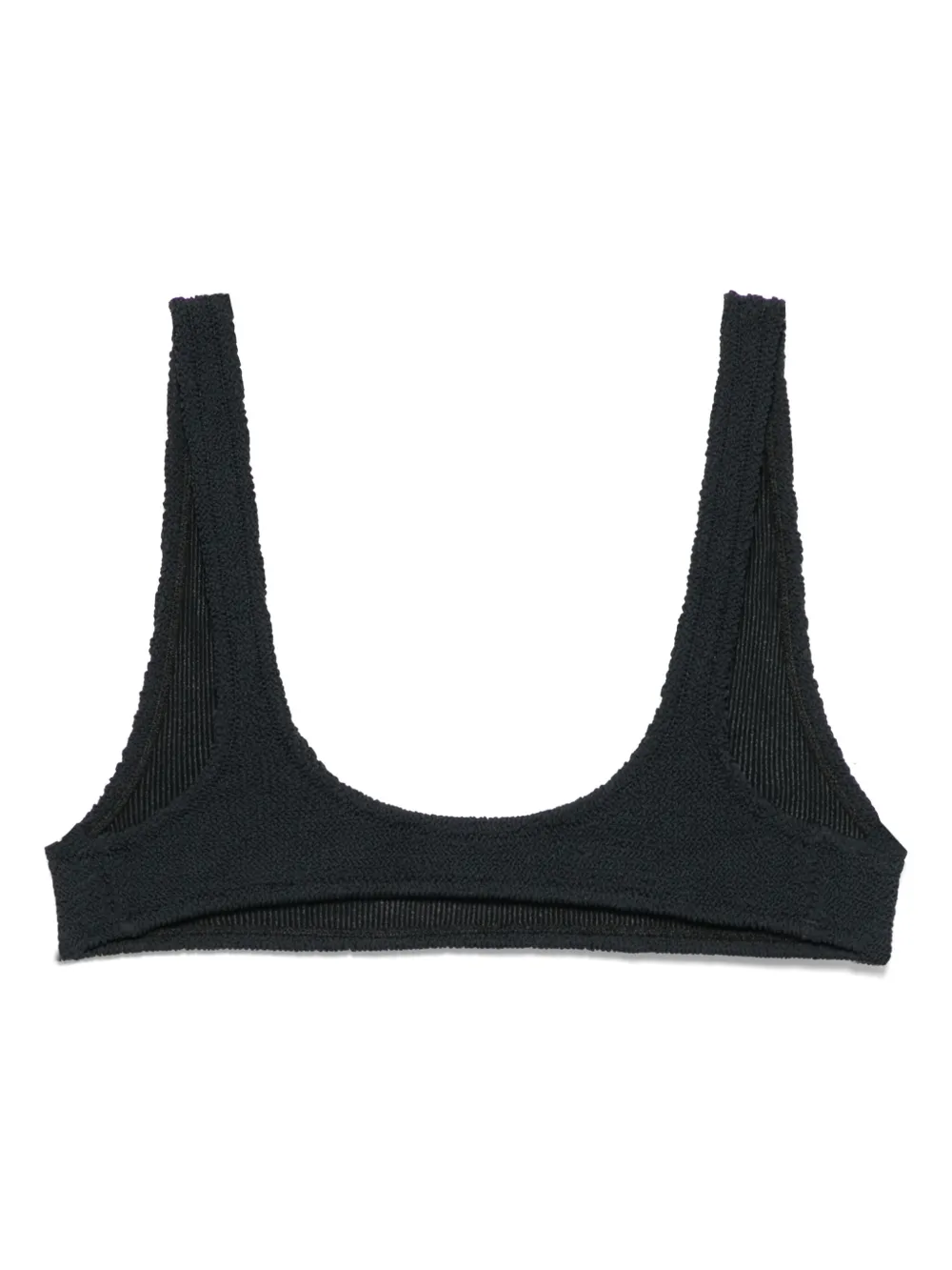 MC2 Saint Barth Bikinitop met textuur Zwart