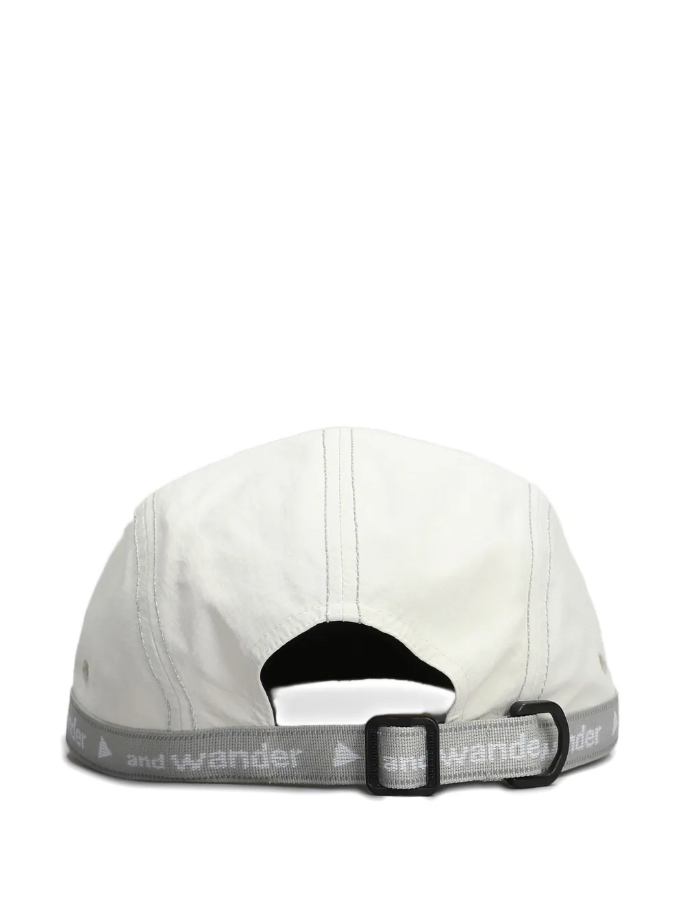 And Wander logo-tape cap - Wit