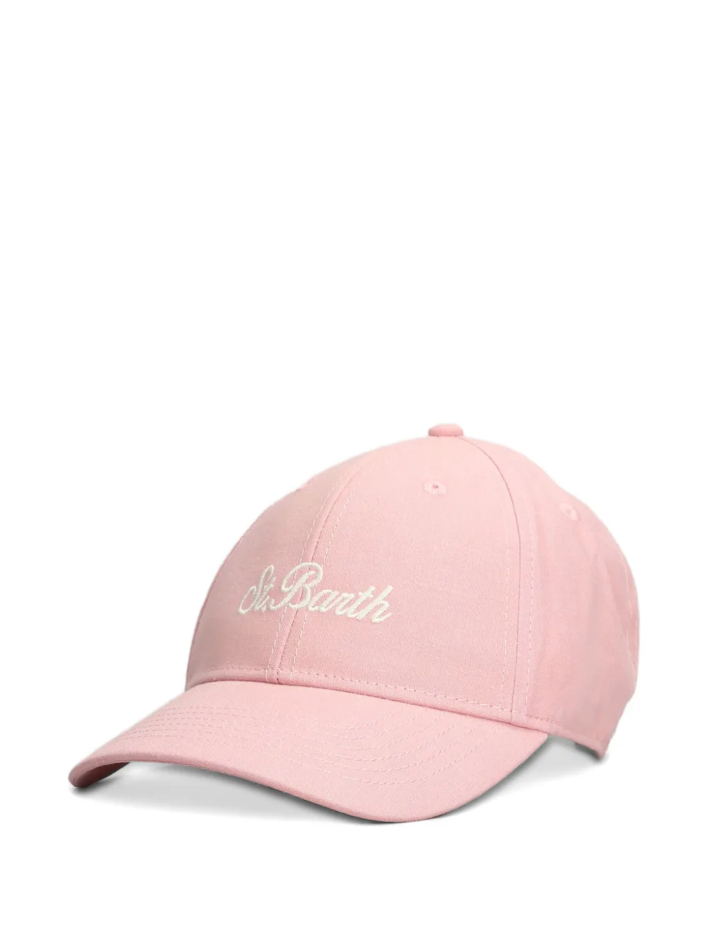 MC2 Saint Barth Honkbalpet met geborduurd logo Roze