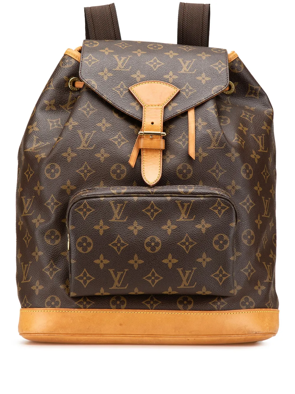 Louis Vuitton Pre-Owned 1995 Monogram Montsouris GM backpack - ブラウン Louis Vuitton Pre-Owned 1995 Monogram Montsouris GM backpack - ブラウン
