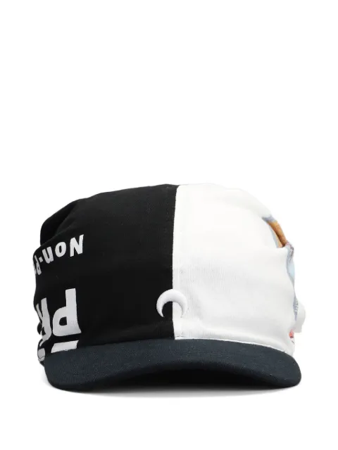 Marine Serre gorra de béisbol con paneles
