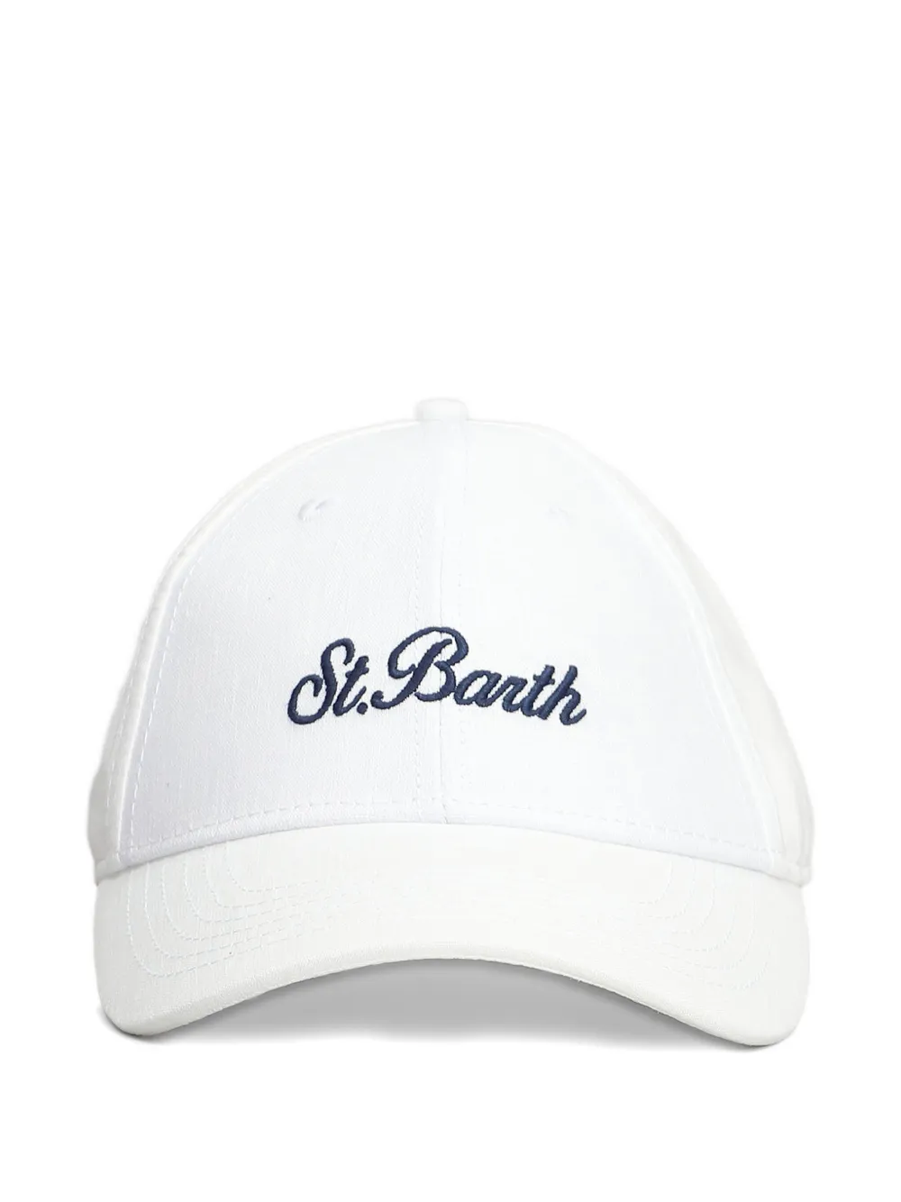 MC2 Saint Barth logo-embroidered baseball cap - ホワイト MC2 Saint Barth logo-embroidered baseball cap - ホワイト