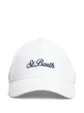 MC2 Saint Barth logo-embroidered baseball cap - White