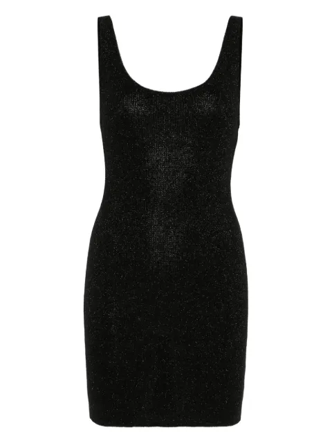 MC2 Saint Barth lurex-knit mini dress
