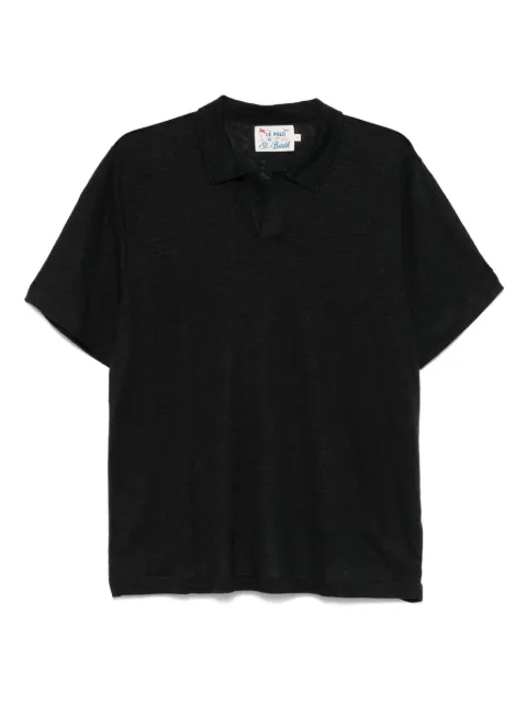 MC2 Saint Barth linen polo shirt 