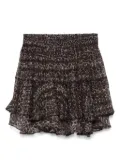 MC2 Saint Barth ruffled skirt - Brown