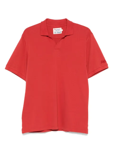 MC2 Saint Barth logo-embroidered polo shirt