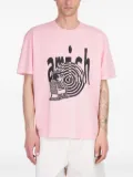 AMISH graphic-print T-shirt - Pink