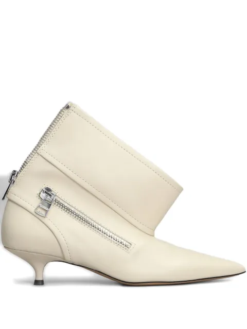 JW Anderson kitten heel biker boots