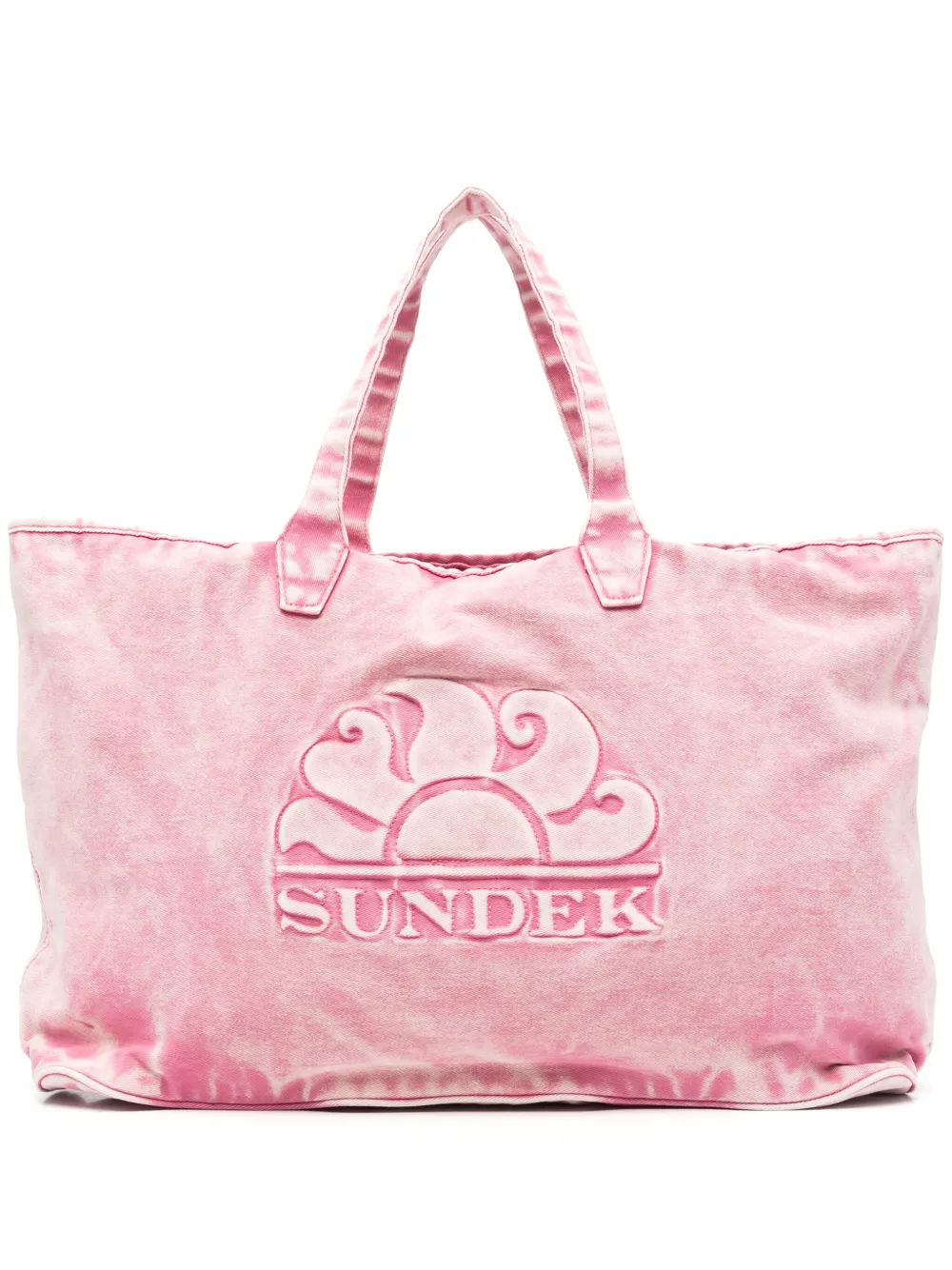 Sundek sac à main en jean | rose | Image 1
