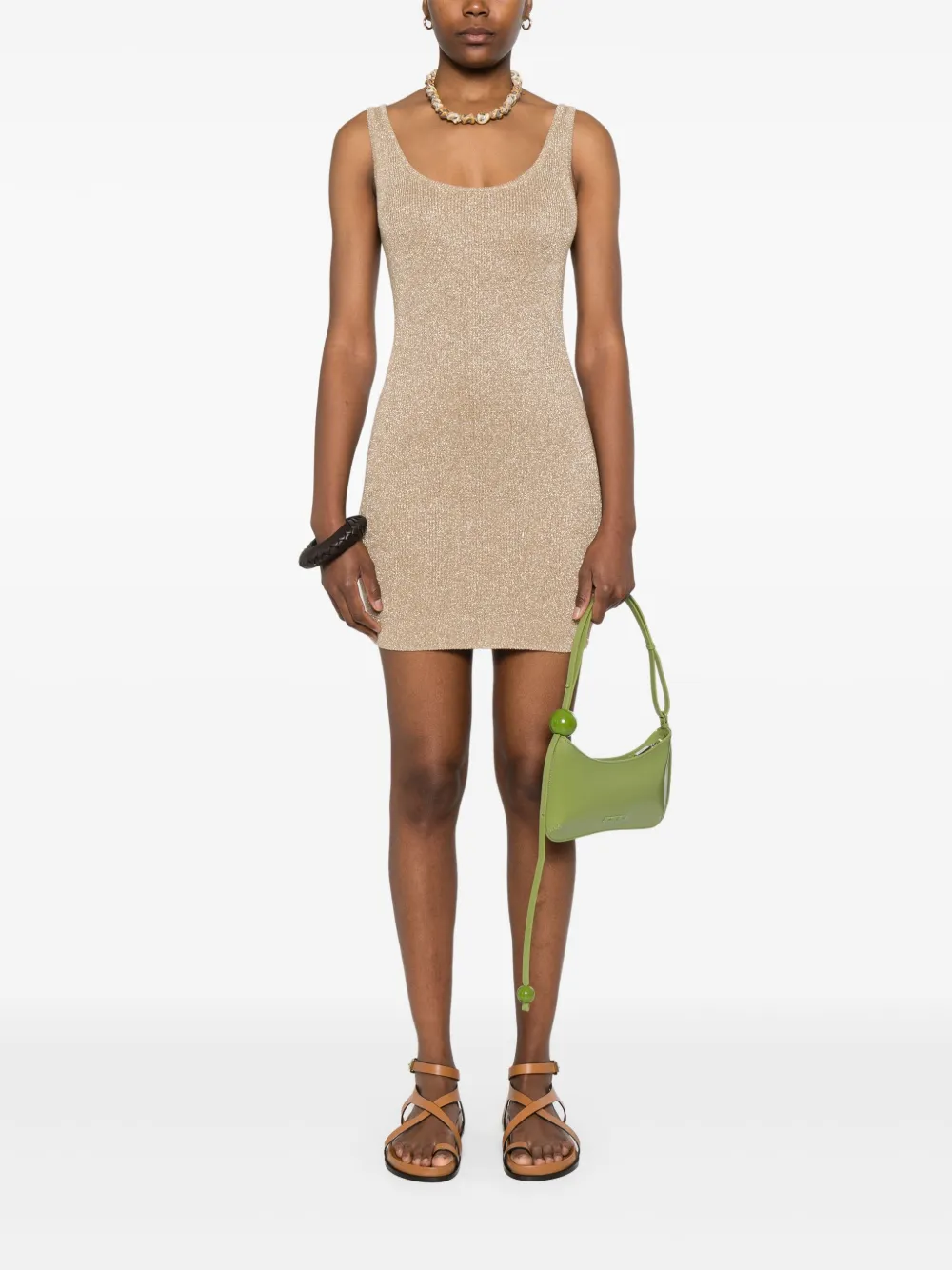 MC2 Saint Barth lurex dress - Goud