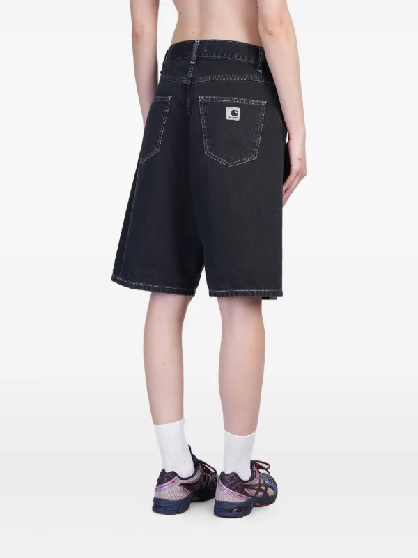 【関税&送料込】Carhartt Wip W Brandon Black Shorts Carhartt WIP Brandon Shorts | Black | FARFETCH