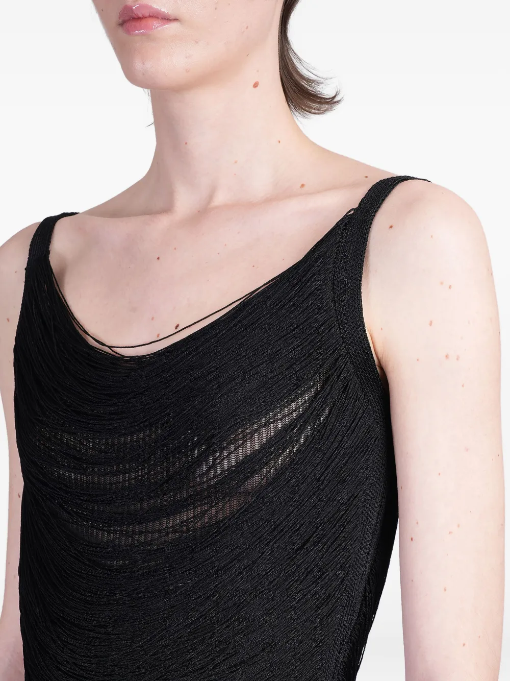 Shop Attico Knitted Dress