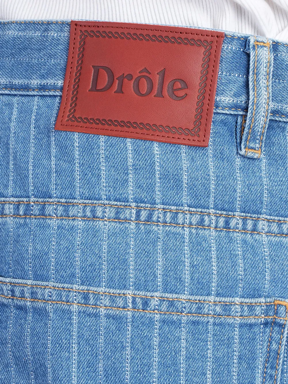 Drôle De Monsieur Katoenen shorts Blauw