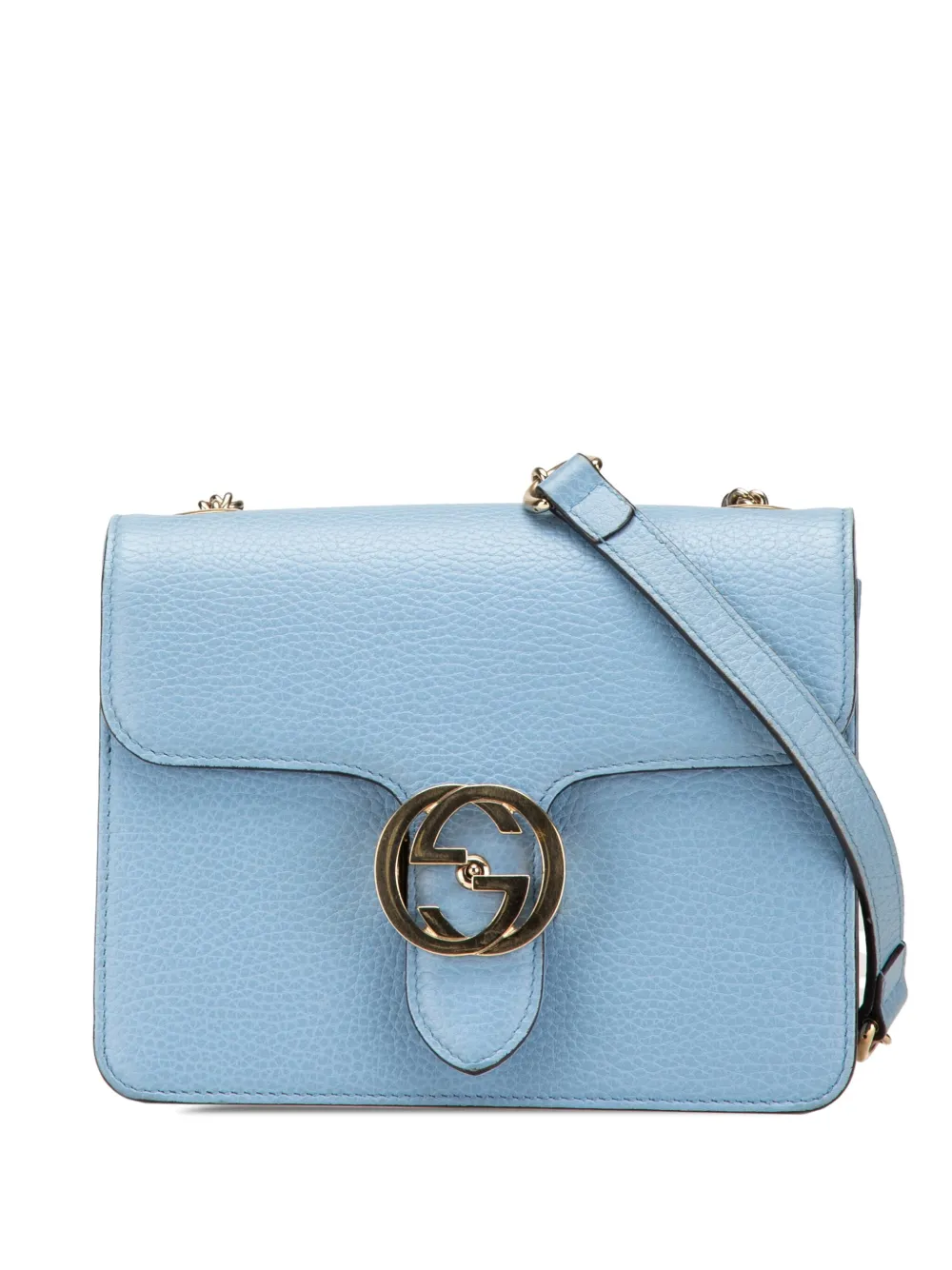 Gucci Pre-Owned 2000-2015 Small Dollar Calfskin Interlocking G Gucci Pre-Owned 2000-2015 Small Dollar Calfskin Interlocking G