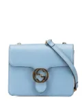 Gucci Pre-Owned 2000-2015 Small Dollar Calfskin Interlocking G crossbody bag - Blue