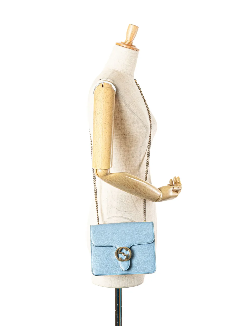 Gucci Pre-Owned 2000-2015 Small Dollar Calfskin Interlocking G crossbody bag | Pre-Owned | Image 2