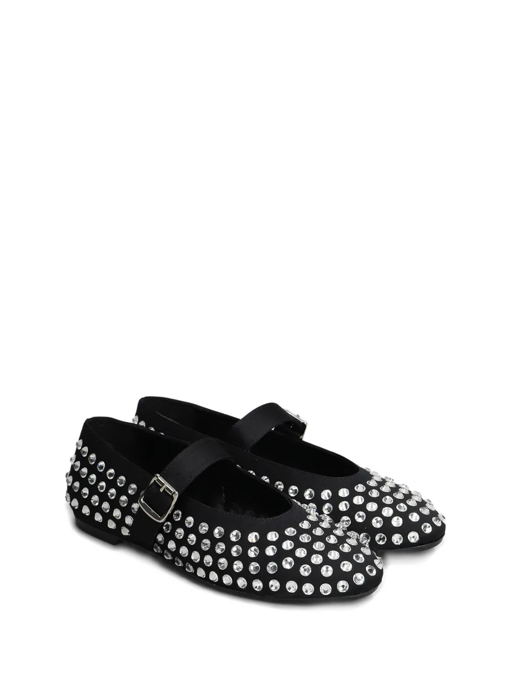 Gisel Moire crystal-embellished flat pumps | Zapatillas planas | Image 2