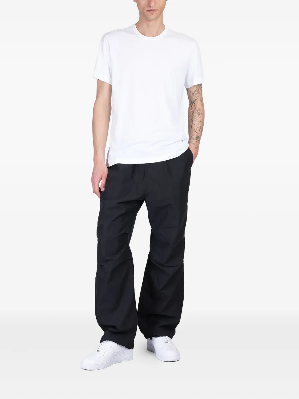James Perse cotton t-shirt - Wit