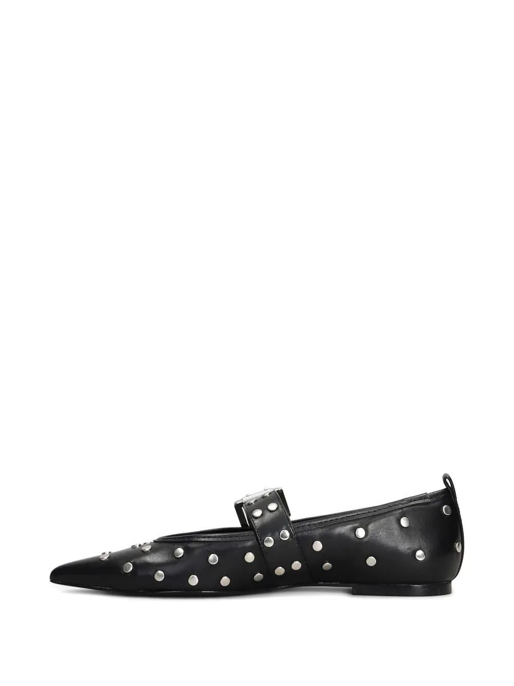 Schutz studded flat pumps Black