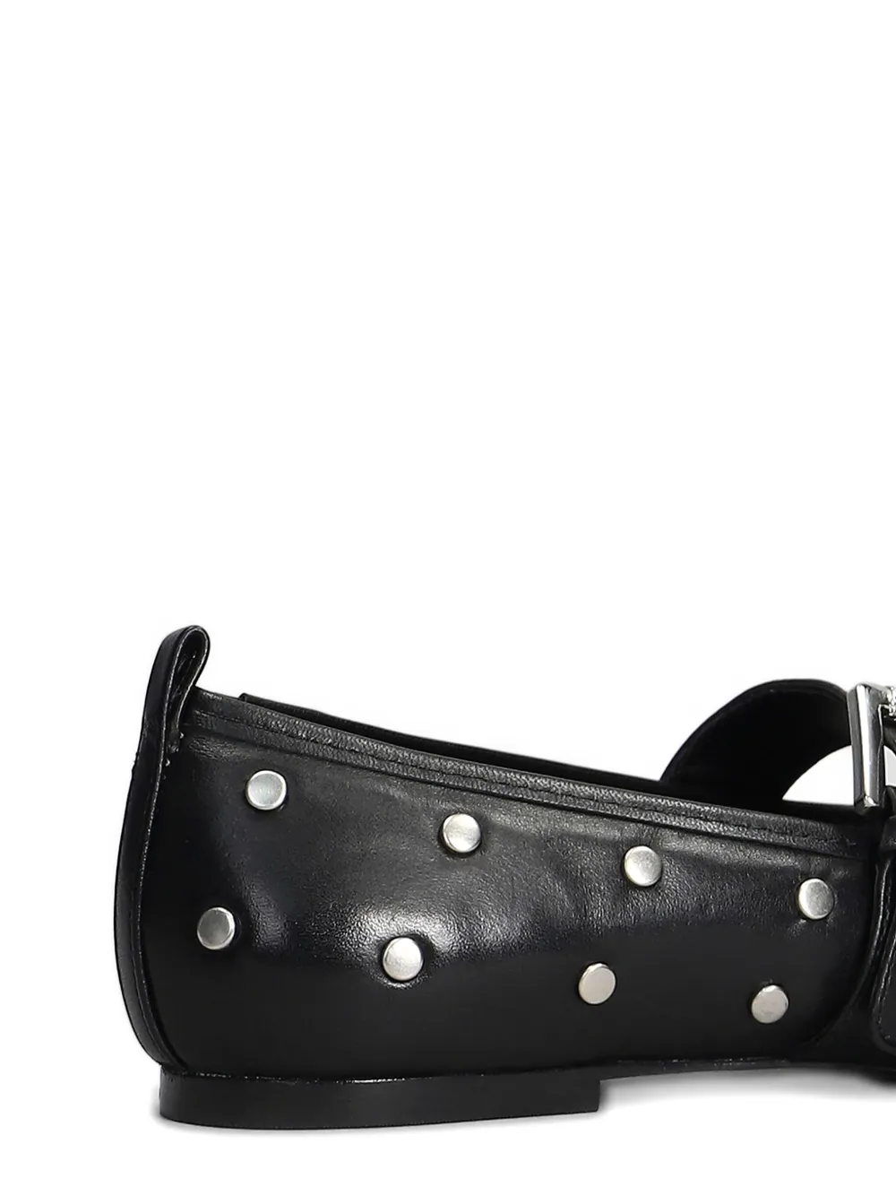 Schutz studded flat pumps Black
