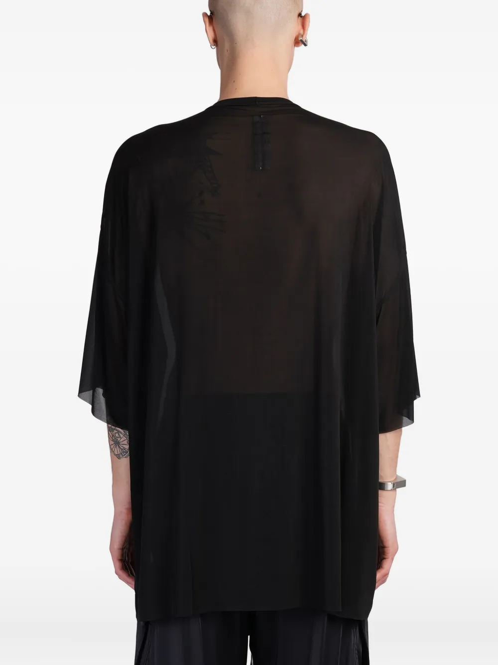 Rick Owens Tommy t-shirt Zwart