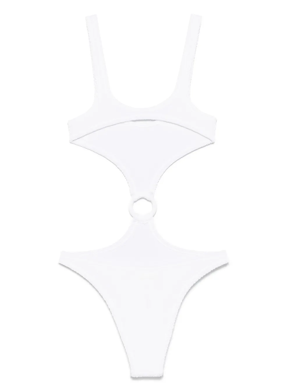 MC2 Saint Barth Uitgesneden badpak Wit