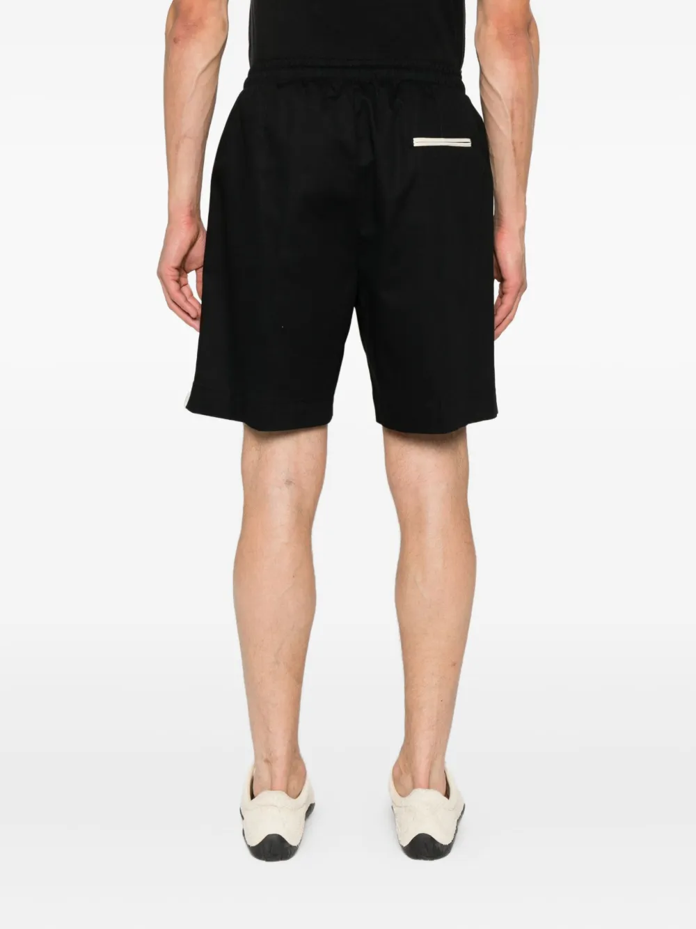 Rhun Trainingsshorts met trekkoordtaille Zwart