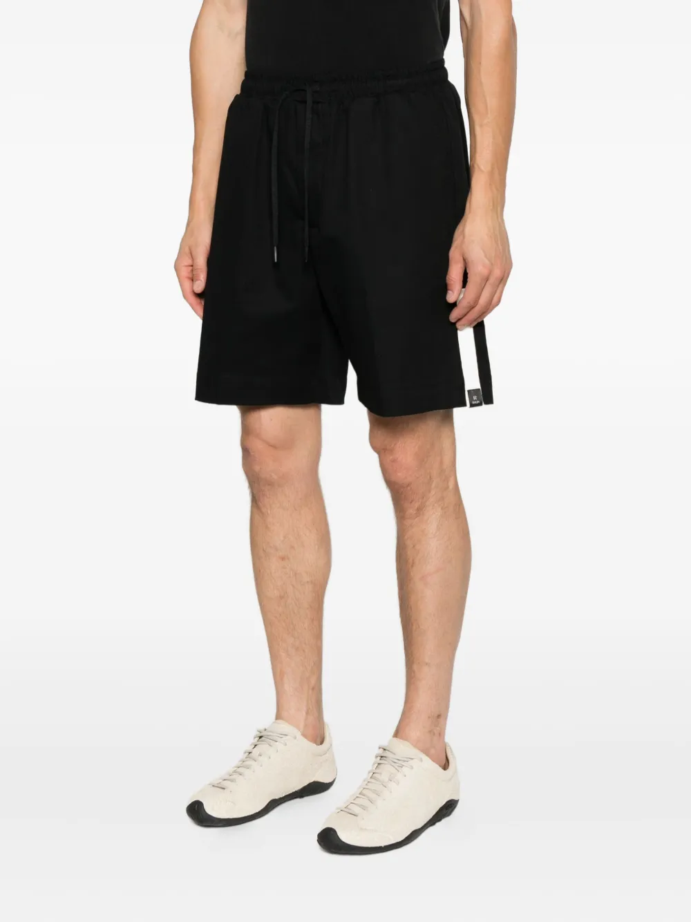 Rhun Trainingsshorts met trekkoordtaille Zwart