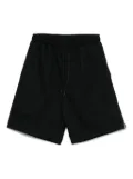 Rhun drawstring-waist track shorts - Black