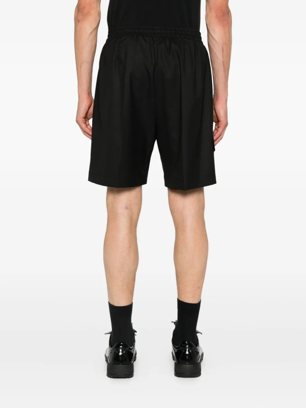 Rhun Trainingsshorts met trekkoordtaille Zwart