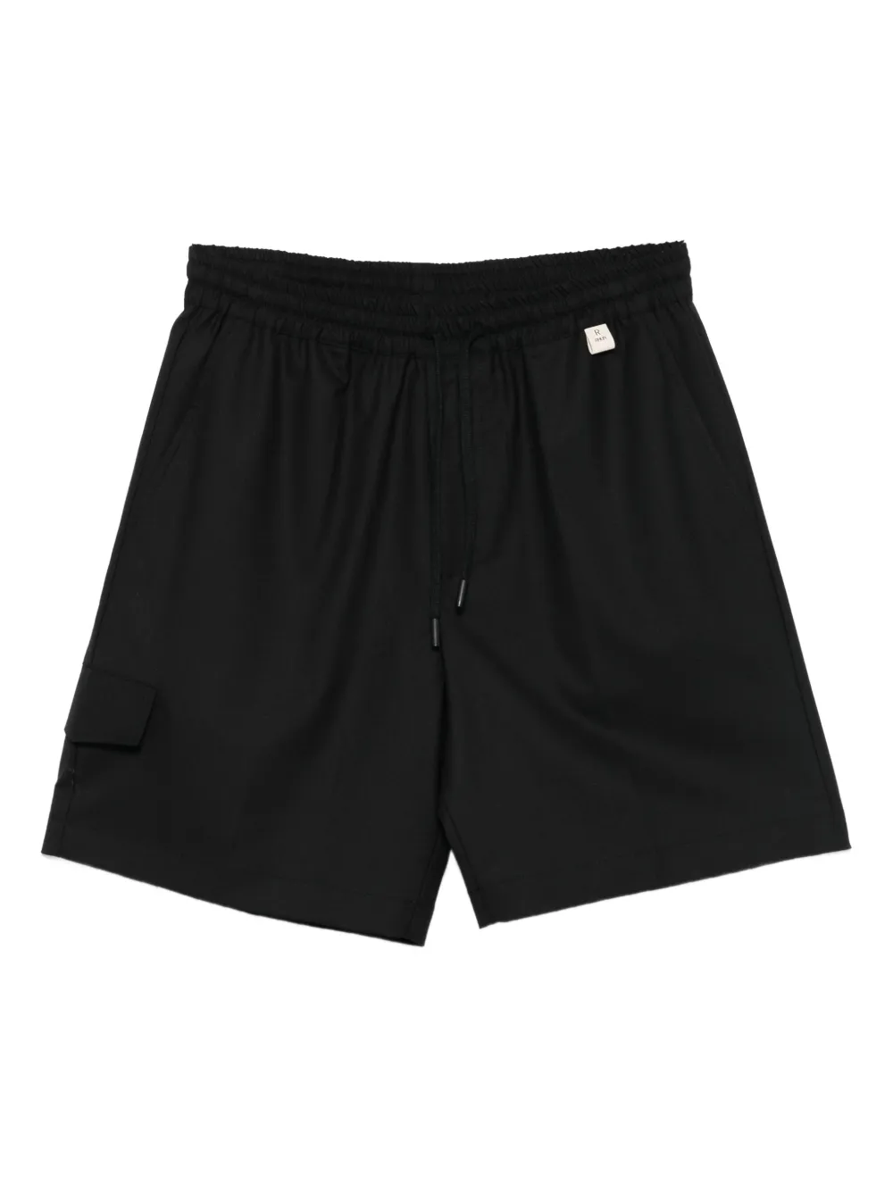 Rhun drawstring-waist track shorts | negro | Image 1
