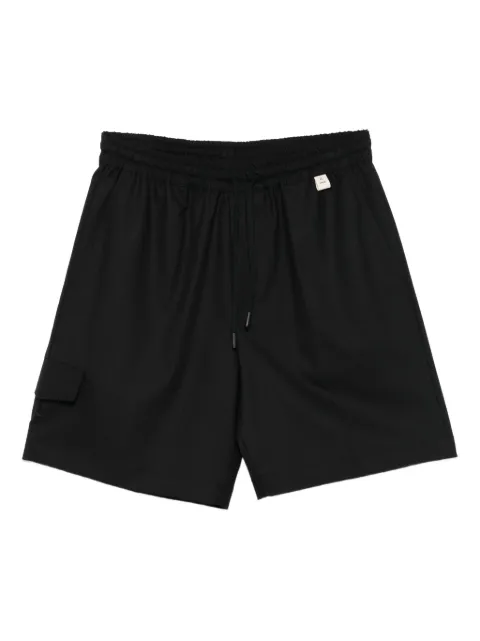 Rhun drawstring-waist track shorts