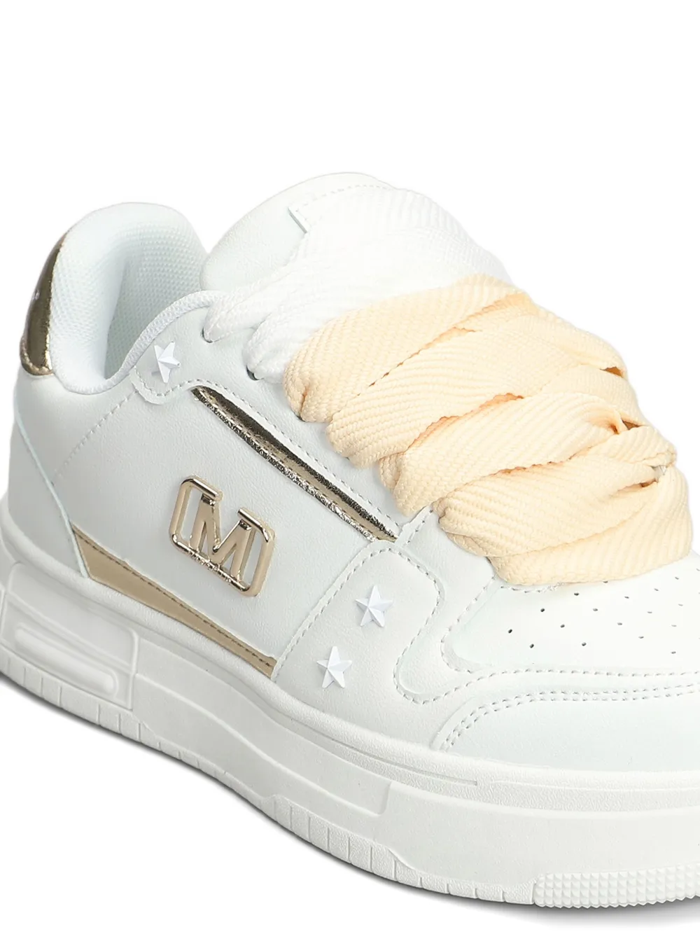 Marc Ellis padded sneakers White