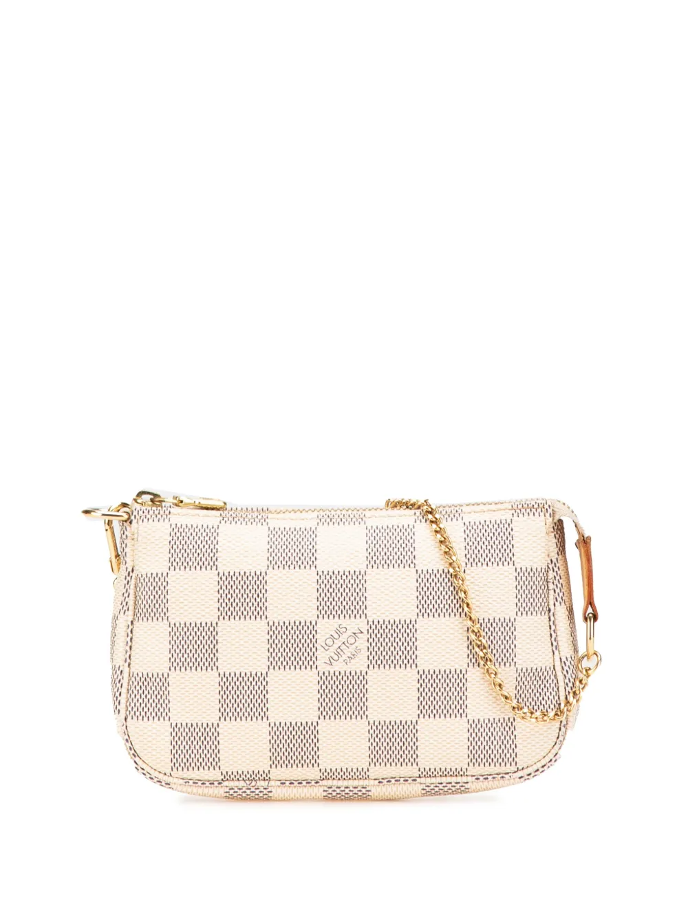 Louis Vuitton Pre-Owned 2007 Damier Azur Mini Pochette Accessoires Louis Vuitton Pre-Owned 2007 Damier Azur Mini Pochette Accessoires