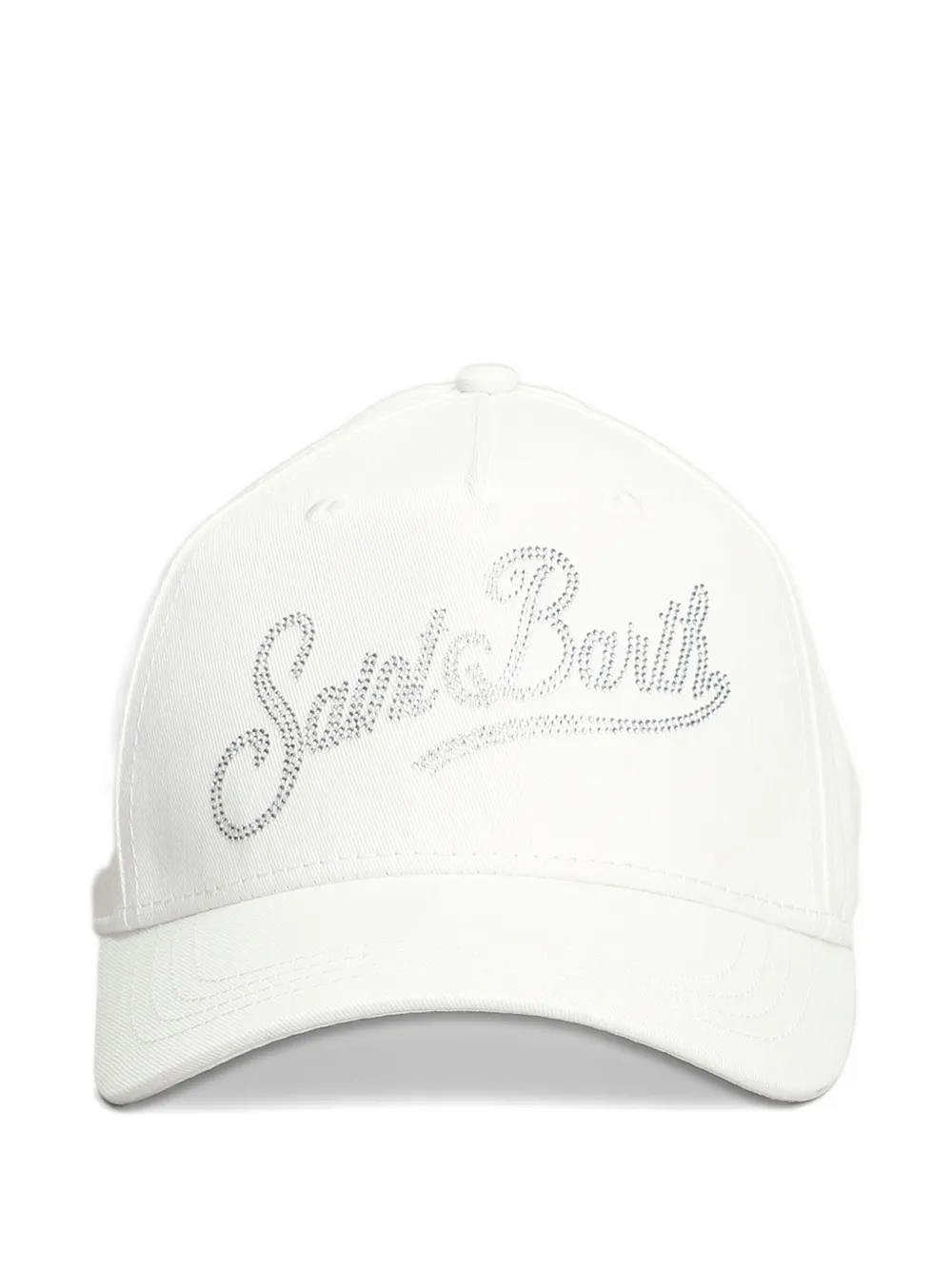MC2 Saint Barth logo-embellished baseball cap - ホワイト MC2 Saint Barth logo-embellished baseball cap - ホワイト