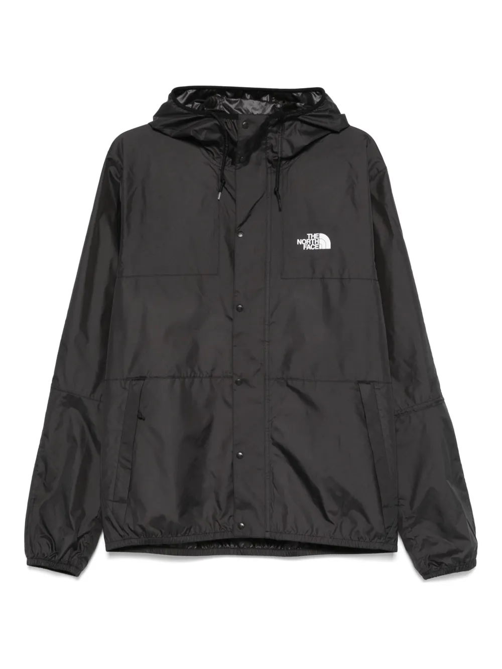 The North Face logo-print jacket - ブラック The North Face logo-print jacket - ブラック