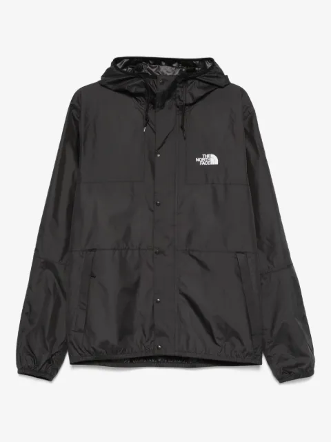 The North Face chamarra con logo estampado