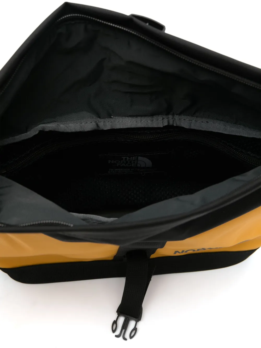 The North Face Base Camp Shoulder Bag In Yellow