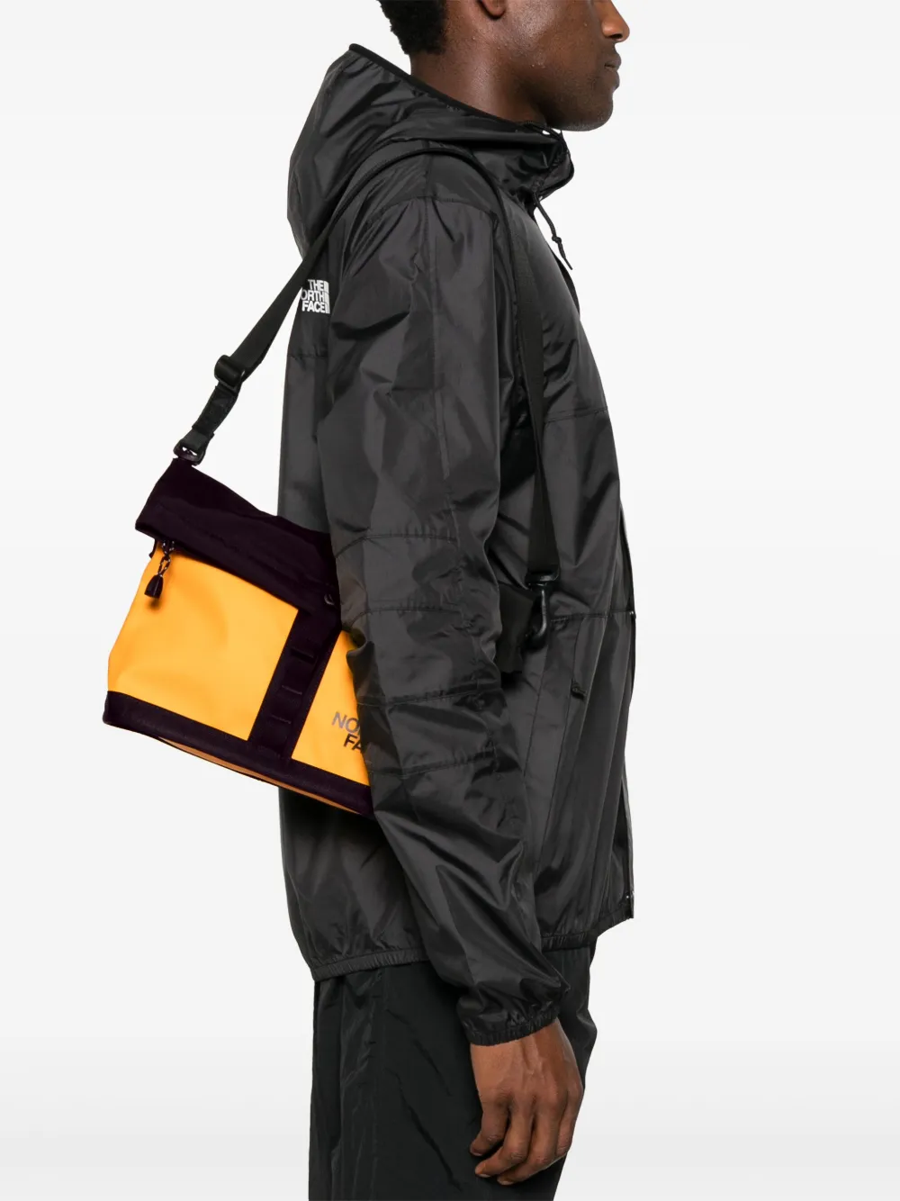 The North Face Base Camp Shoulder Bag In Yellow