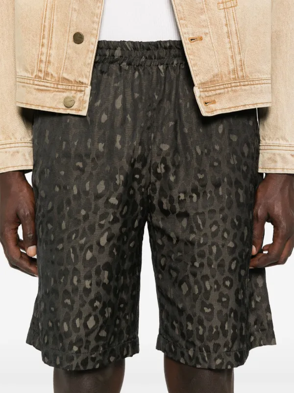 【関税込み】Needles Leopard shorts Needles leopard-print Shorts | Grey | FARFETCH