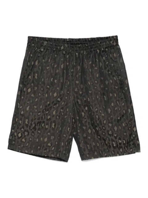 Needles leopard-print shorts
