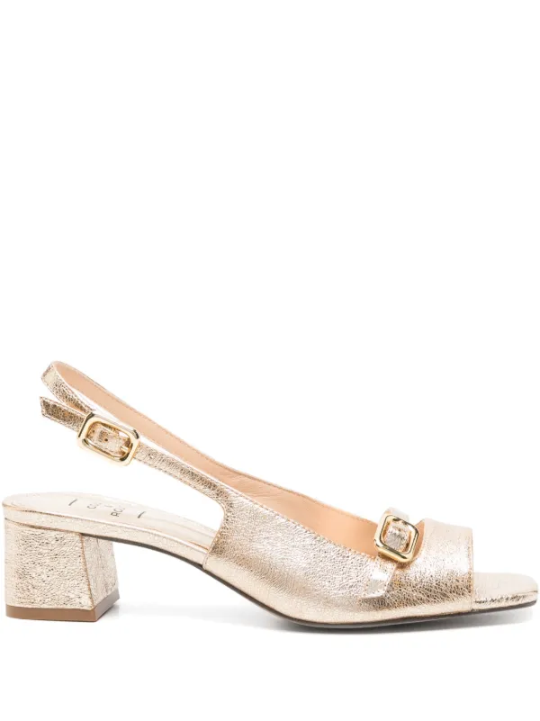 Gold Rouge 40mm Parsley Heeled Sandals Gold FARFETCH PH