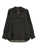 Needles leopard-print shirt - Black